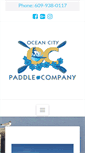 Mobile Screenshot of ocpaddleboardnj.com